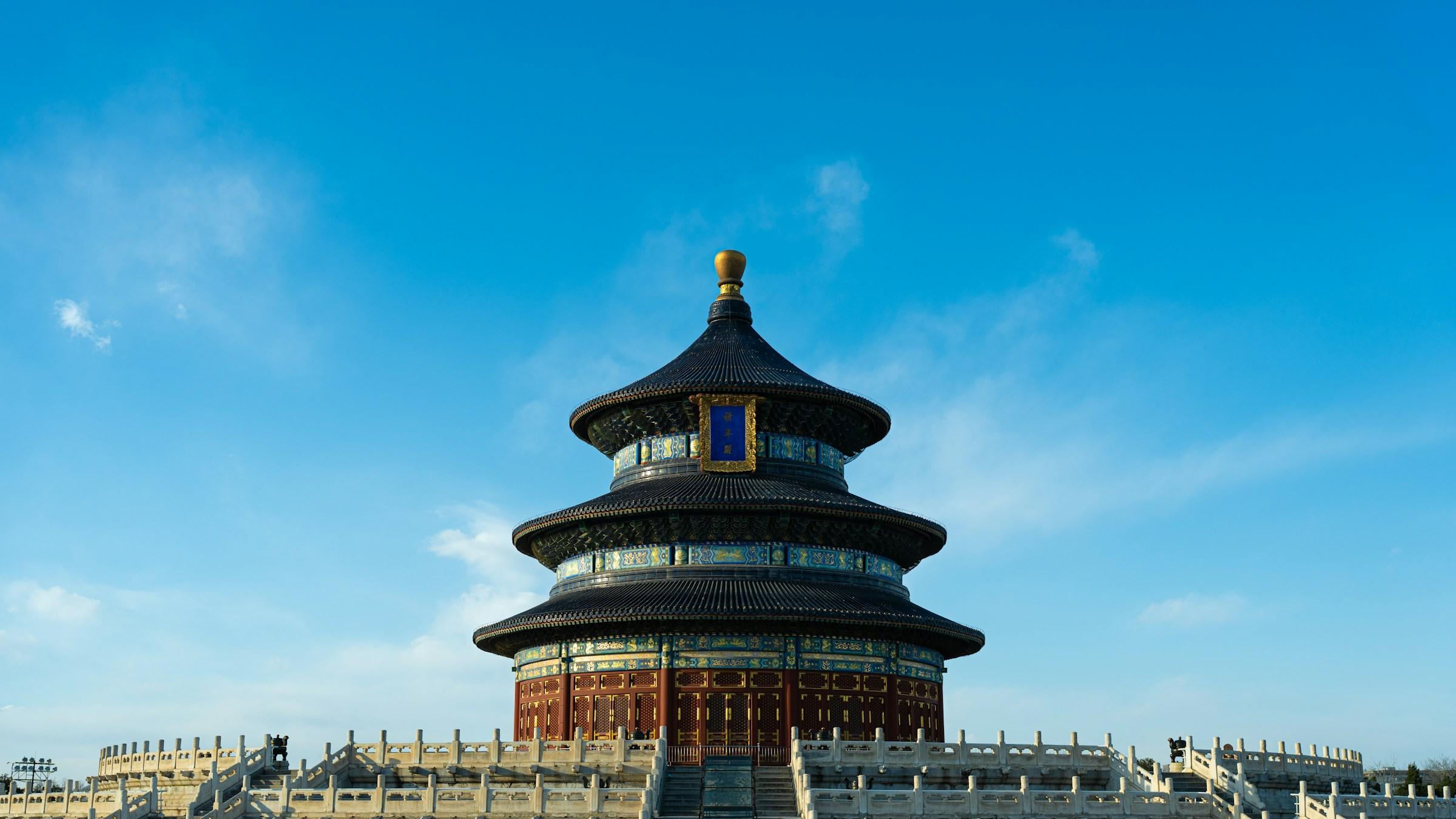 The Hall of Prayer for Good Harvests at the Temple of Heaven in Beijing