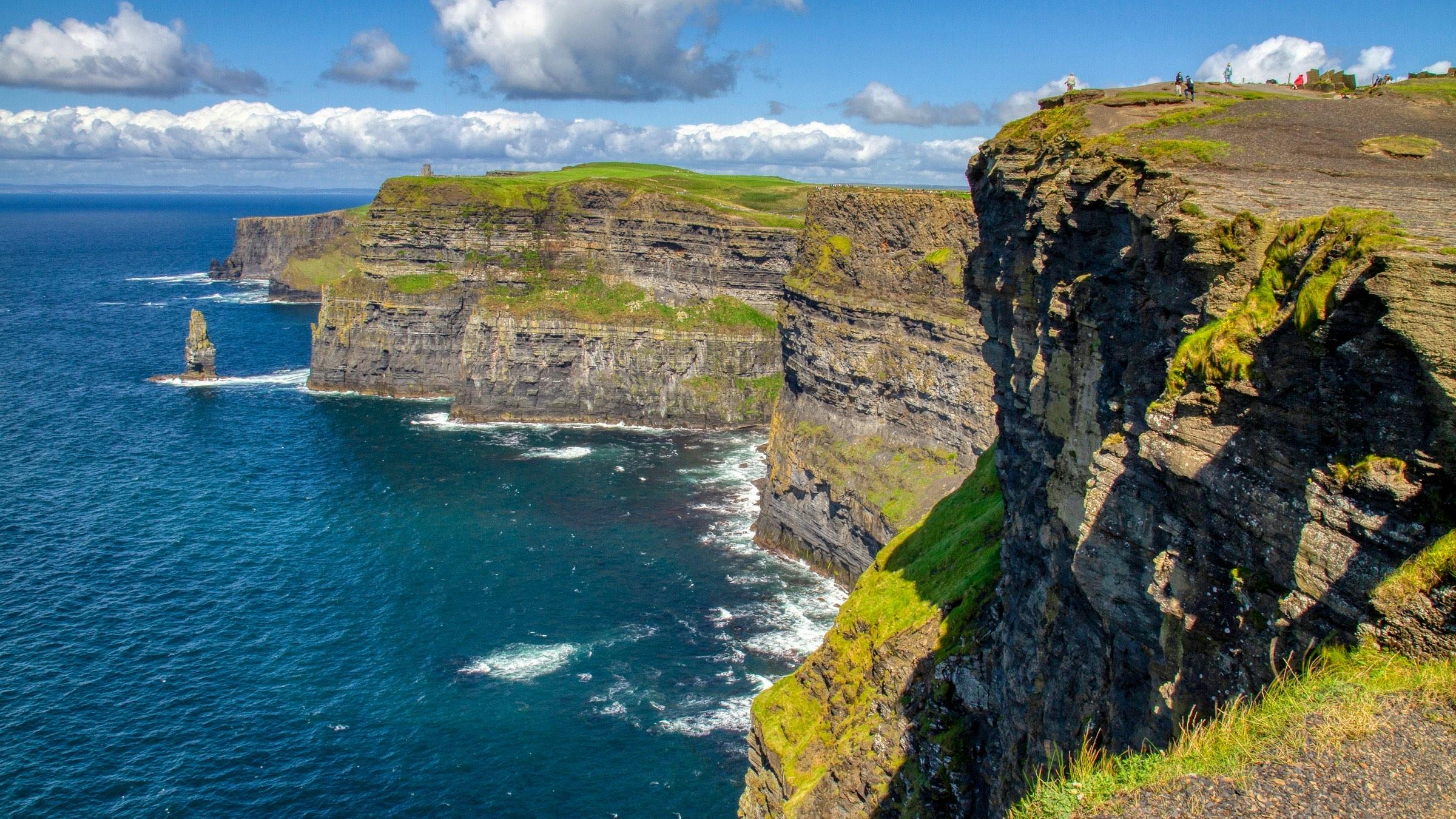 The Cliffs of Moher on Ireland's Atlantic coast