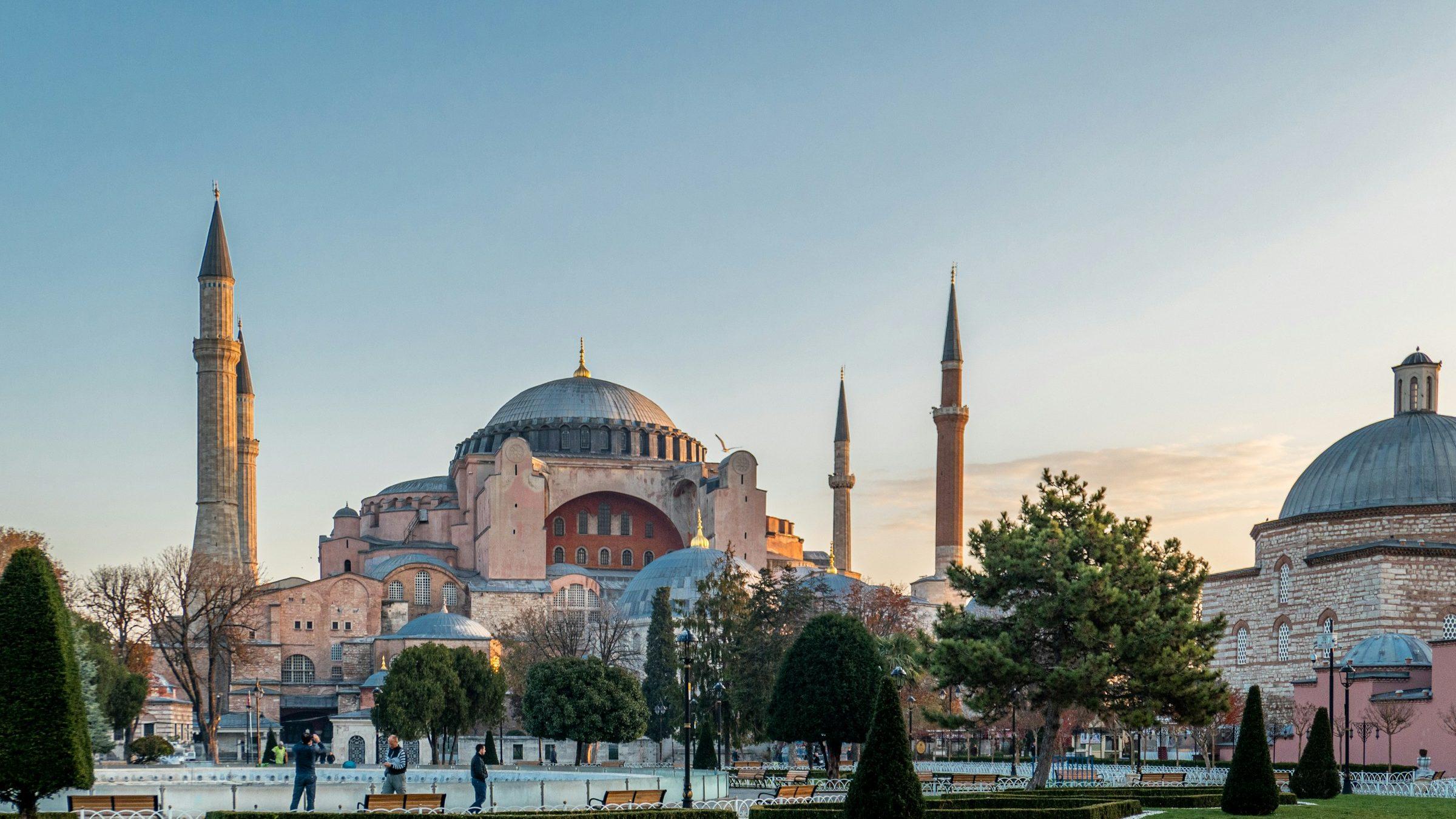 Hagia Sophia in Sultanahmet, Istanbul, Turkey