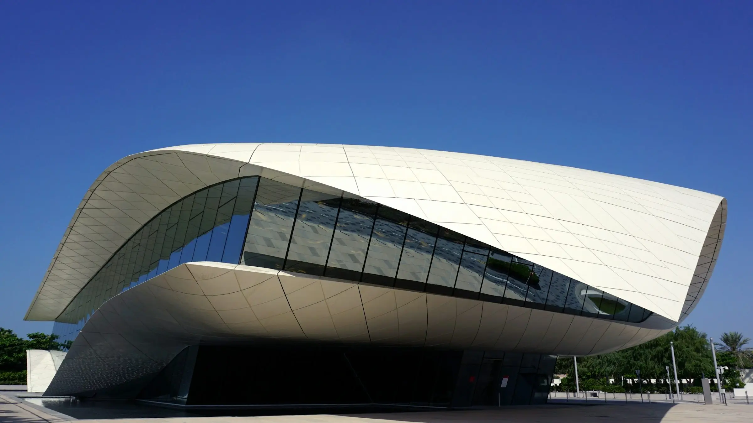The Etihad Museum in Dubai, beside Union House, where the UAE was founded on 2 December 1971