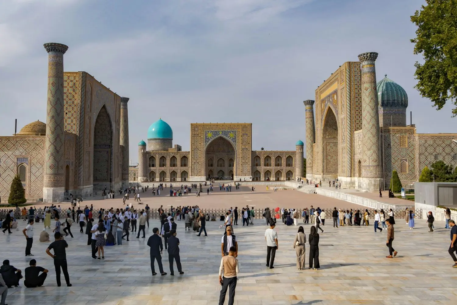 The madrasas of Registan Square, Samarkand